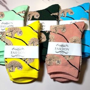 Warm and Cozy Sloth Socks